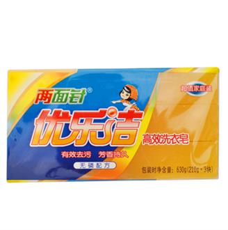 MG电子优乐洁高效洗衣皂102g*3块
