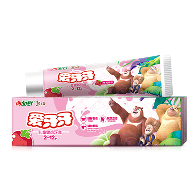 MG电子爱牙牙儿童牙膏40克+10克（草莓香）